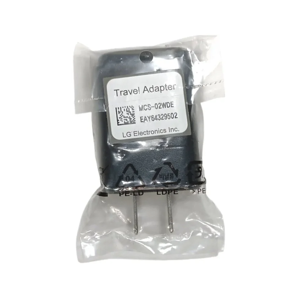 LG Travel Adapter Black 5V USB Wall Charger Universal USB Port Fast Charge New